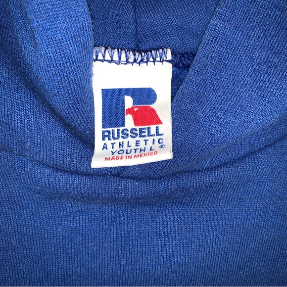 Delaware Hoodie Sweatshirt Boy’s Large Pullover Blue Hens UD Warm Fall Football - Picture 6 of 9